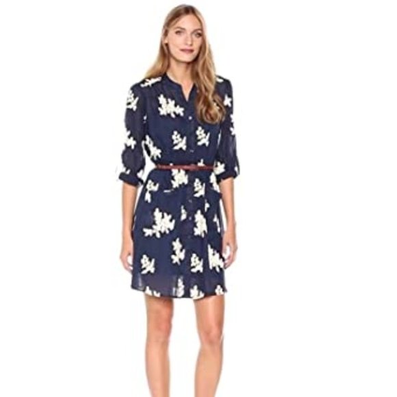 ECI Dresses & Skirts - NWT ECI New York Women's Embroidery Shirt Dress
